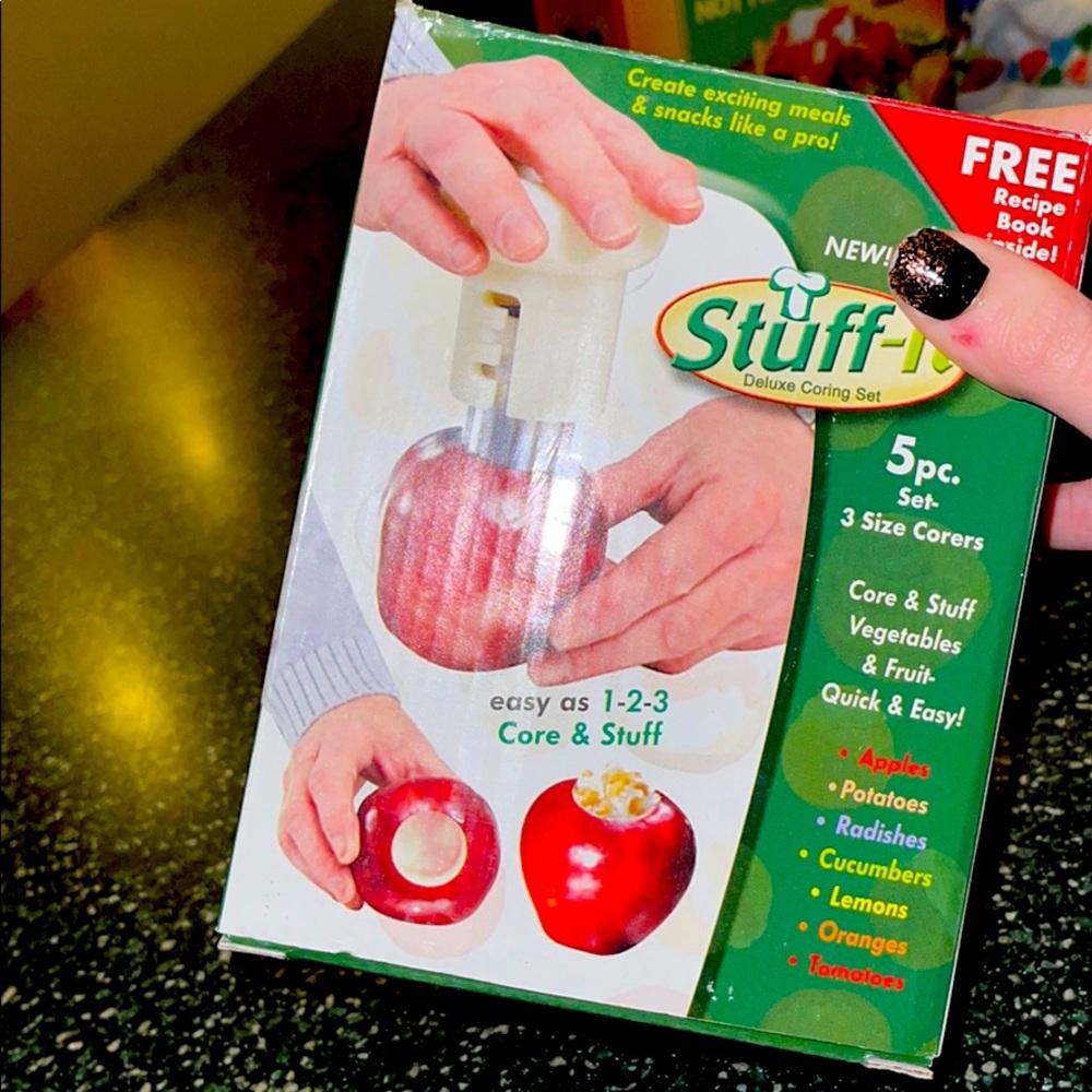 Apple core and stuffer